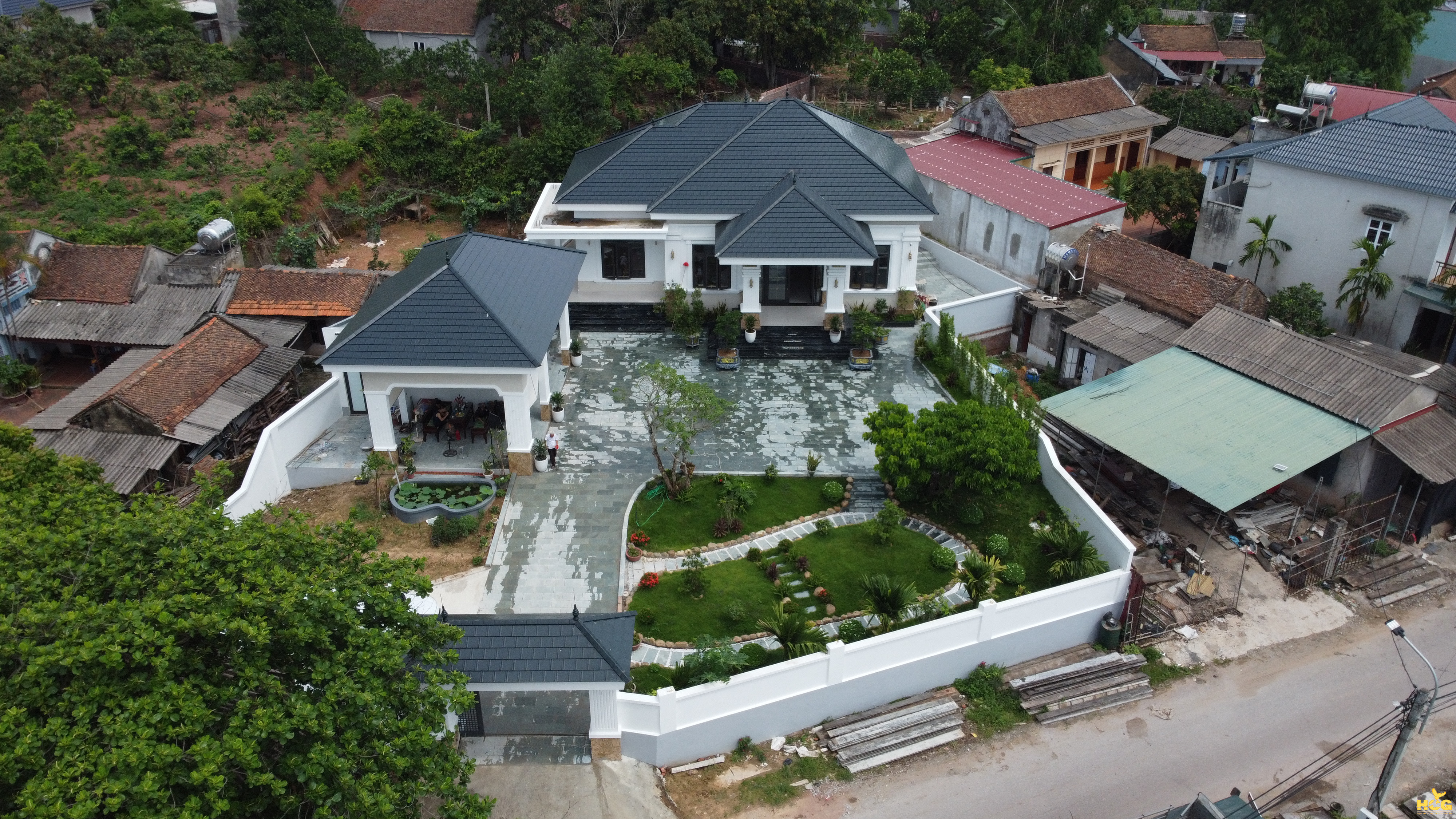 Thi công nhà vườn