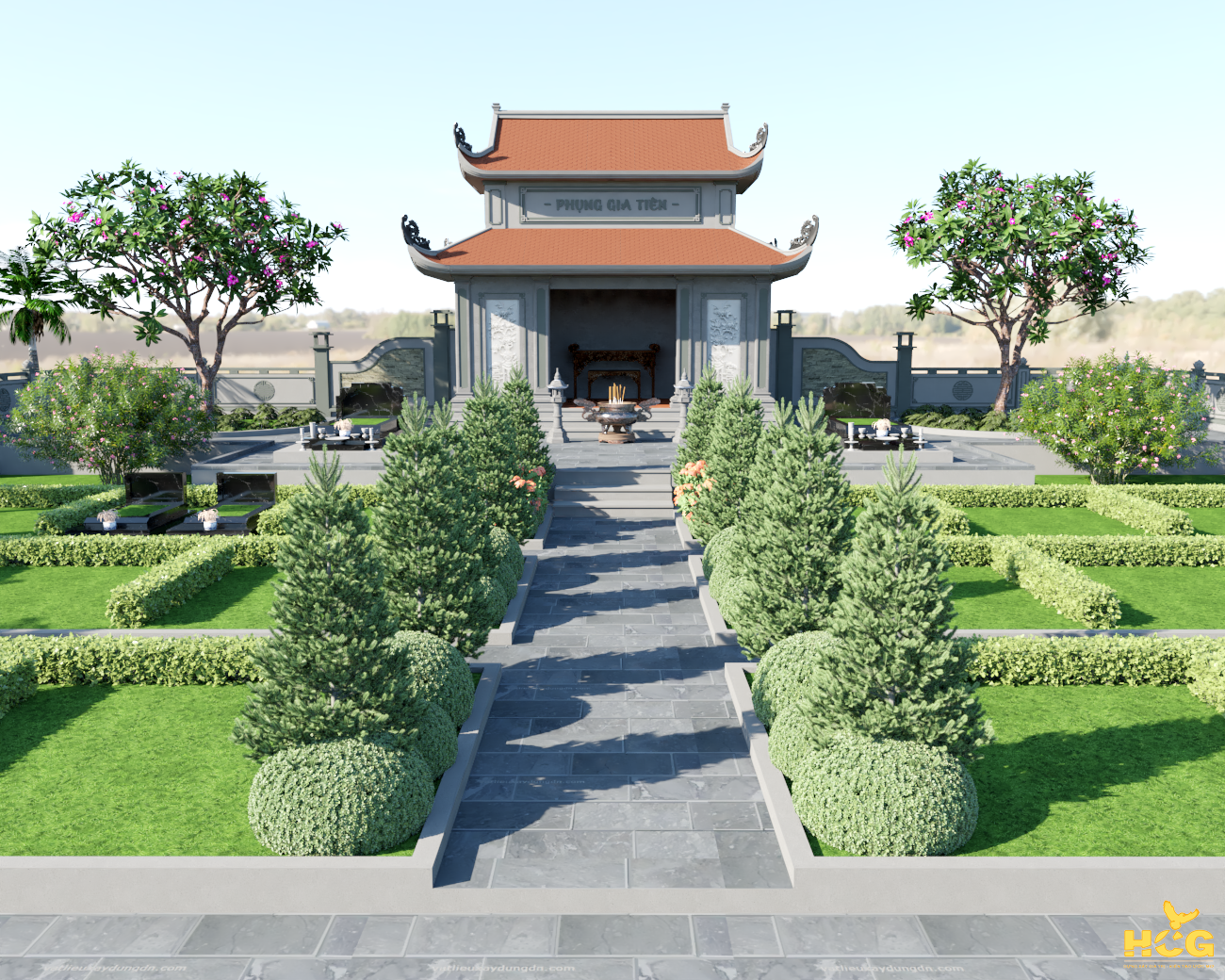 Thi công từ đường